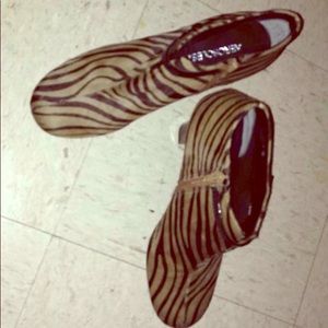 Animal print shoes